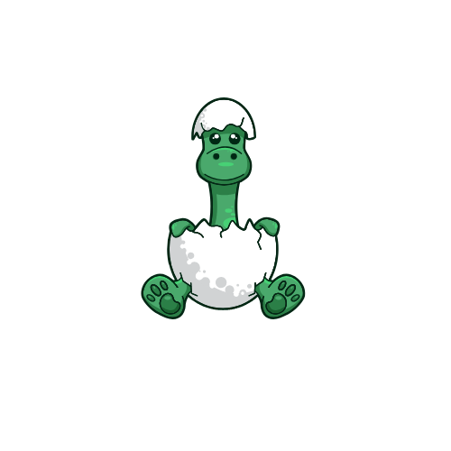 dino uit ei